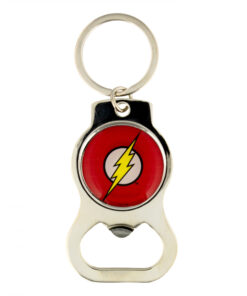The Flash Logo Bottle Opener Keychain