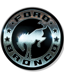 Ford Bronco Badge Round 3" Magnet