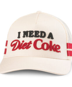 Coca-Cola -  I Need a Diet Coke Knit Text Adjustable Trucker Hat