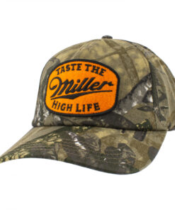 Miller High Life Hybrid Camo Trucker Hat By Junk Food