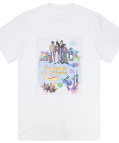 The Beatles Yellow Submarine Vintage Movie Poster T-Shirt