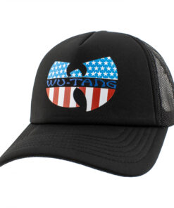 Wu-Tang Clan Star Spangled Logo Mesh Back Adjustable Hat