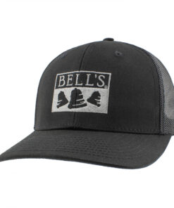 Bells Whisky Patch Black Mesh Trucker Hat