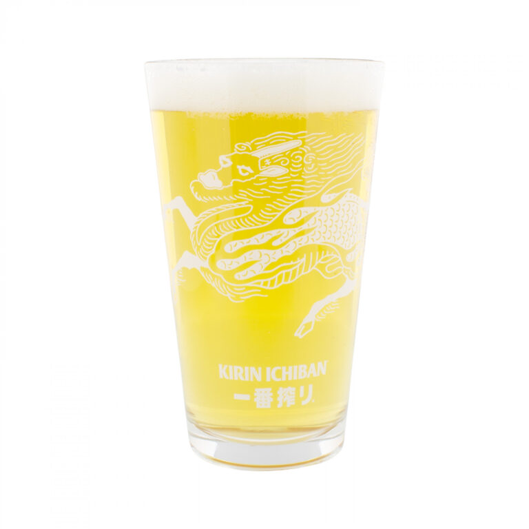 Kirin Ichiban 16 oz. Pint Glass