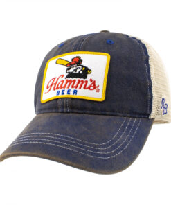 Hamm's Beer Baseball Bear Adjustable Hat