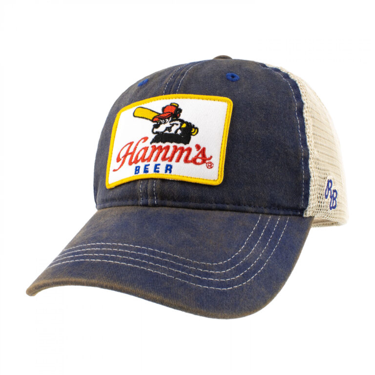Hamm’s Beer Baseball Bear Adjustable Hat