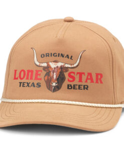 Lone Star Beer Long Horns Adjustable Rope Hat