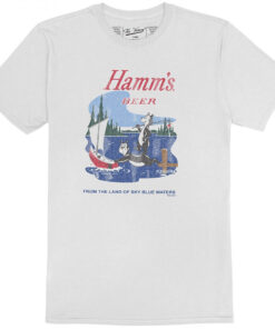 Hamm's Beer Bears at the Lake Retro Style T-Shirt