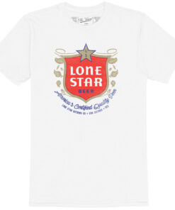 Lone Star Beer Logo White Colorway T-Shirt
