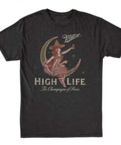 Miller High Life Girl In The Moon T-Shirt