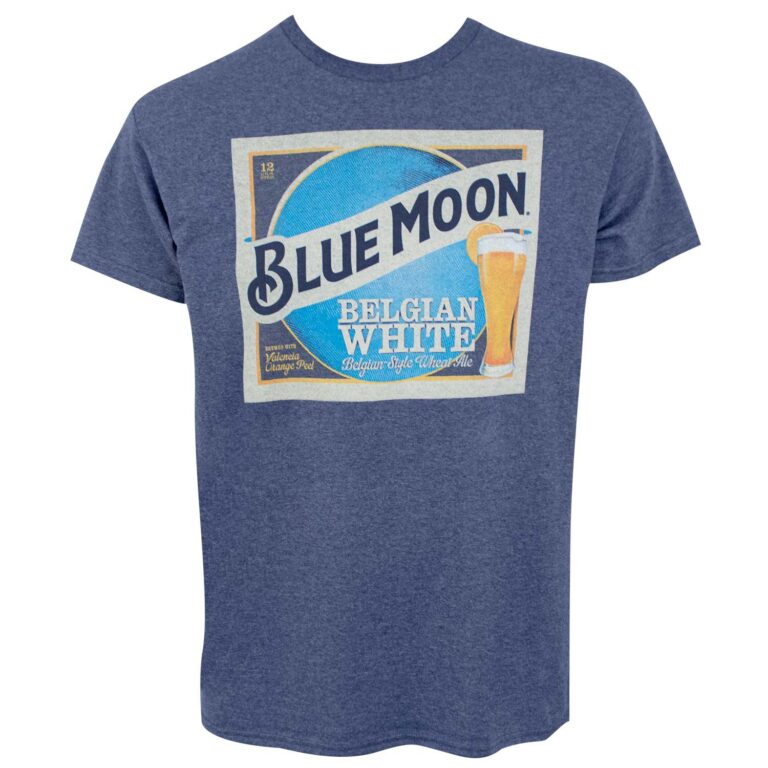 Blue Moon Belgian White Label Men’s Blue T-Shirt