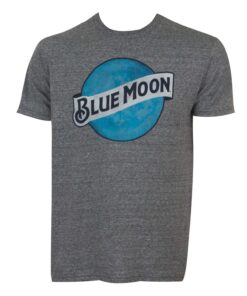 Blue Moon Men's Grey Logo T-Shirt