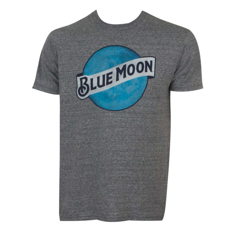 Blue Moon Men’s Grey Logo T-Shirt