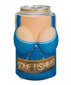 Boobzie Gone Fishing Can Cooler