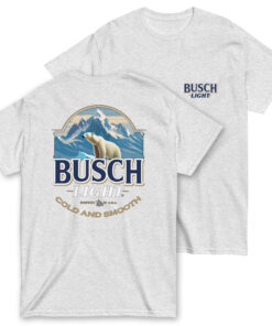 Busch Light Cold & Smooth Polar Bear T-Shirt