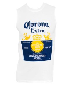 Corona Extra Men's White Muscle Tank Top