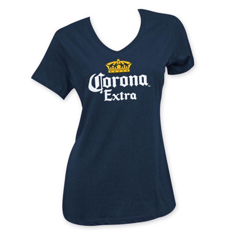 Corona Extra Women’s Beer Logo V-Neck