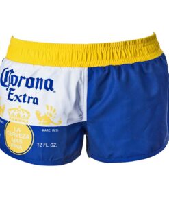 Corona Extra Label Women's Blue Swimwear Board Shorts