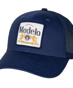 Modelo Especial Logo Patch Navy Adjustable Trucker Hat