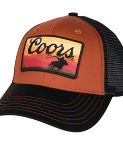 Coors Western Sunset Patch Adjustable Trucker Hat