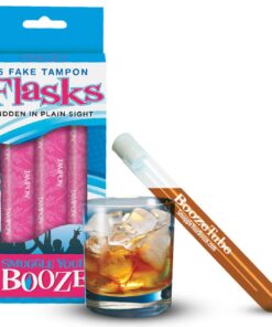 Fake Tampon Hidden Smugglers Flask