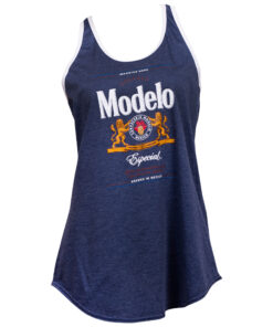 Modelo Especial Label White Trim Women's Racerback Tank Top