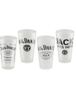 Jack Daniels 4 Piece Pint Glass Set