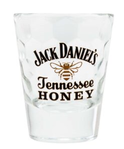 Jack Daniels Textured Tennessee Honey Shot Glass