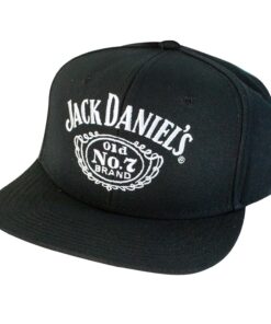 Jack Daniels Old No. 7 Black Snapback Hat