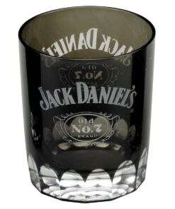 Jack Daniels Old No. 7 Double Old Fashioned Black Shot Glass