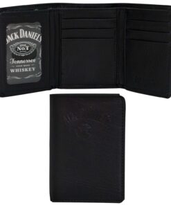 Jack Daniels Trifold Black Old No 7 Wallet