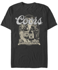 Coors Golden Export Lager Pure Rocky MTN. Brew T-Shirt