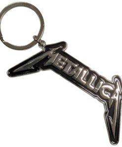 Metallica Silver Logo Keychain