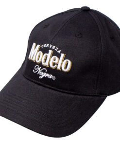 Modelo Negra Black and White Adjustable Strapback Hat