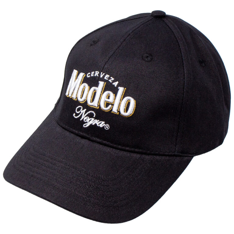 Modelo Negra Black and White Adjustable Strapback Hat