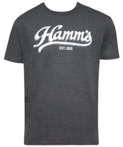 Hamm's Grey Script Logo Men's T-Shirt