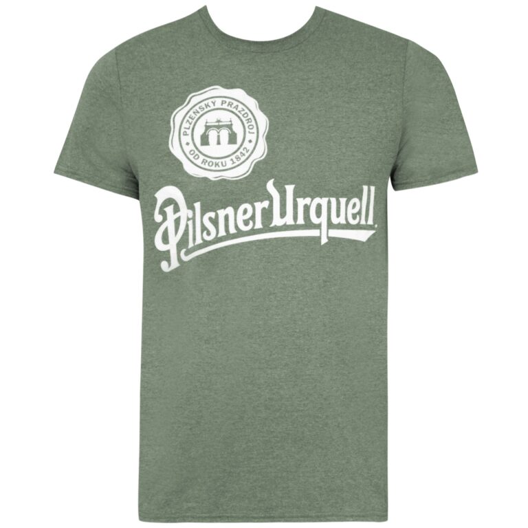 Pilsner Urquell Men’s Green Logo T-Shirt