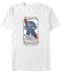 Pabst Blue Ribbon Doodle Can T-Shirt