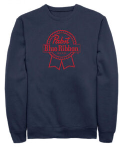Pabst Blue Ribbon Minimalist Logo Sweatshirt