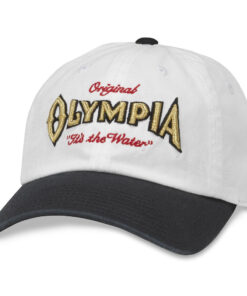 Olympia Logo Black And White Strapback Hat