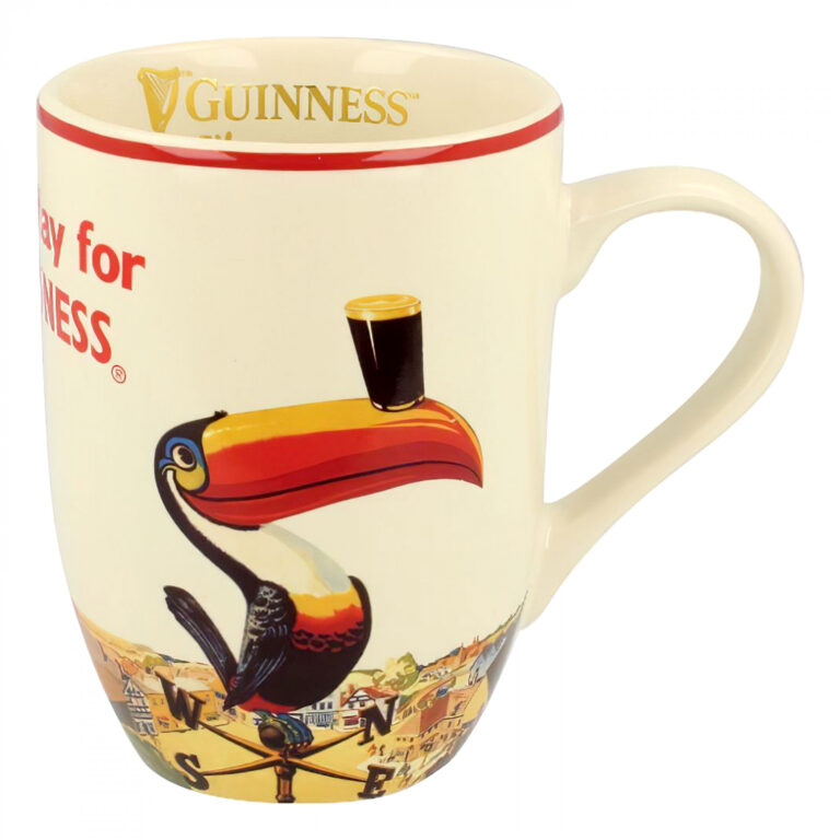 Guinness Gilroy Toucan Lovely Day for a Guinness Tulip Mug, 11.8 oz