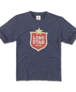 Lone Star Beer Men's Navy Blue T-Shirt