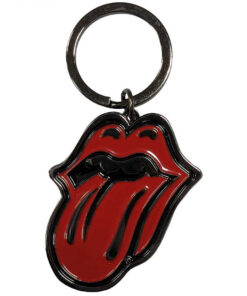 The Rolling Stones Classic Tongue Black Keychain