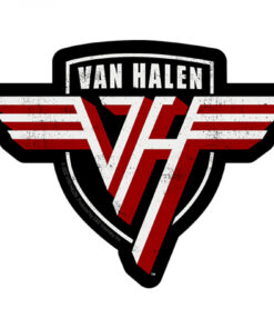 Van Halen Shield Logo 4.2"x5.5" Sticker
