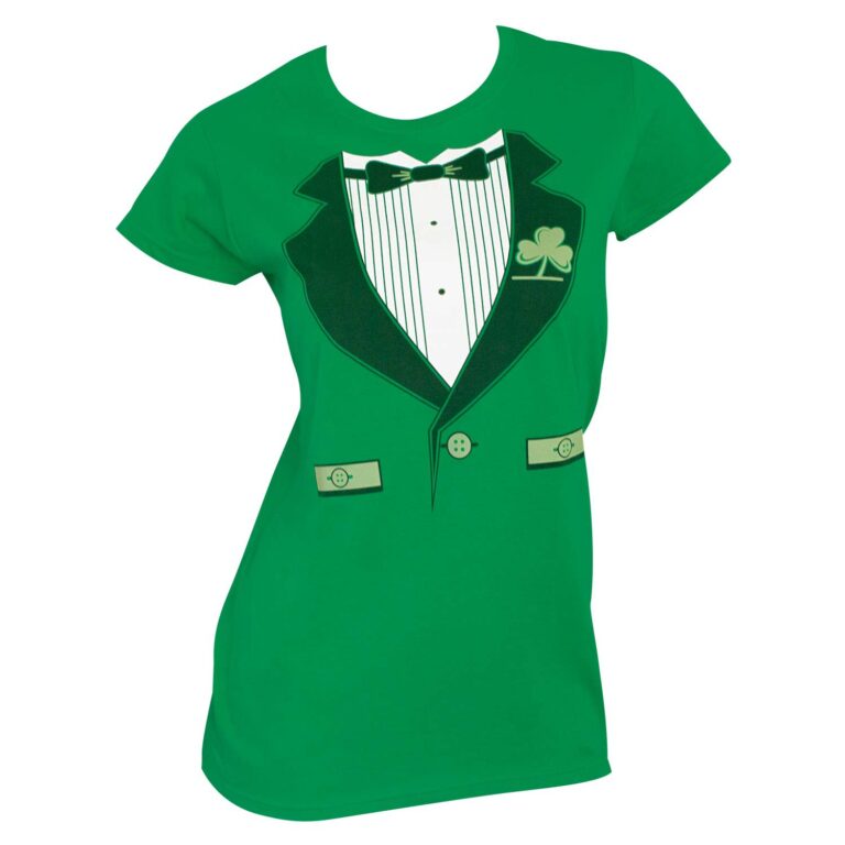 Irish Tux St. Patrick’s Day Juniors Graphic TShirt