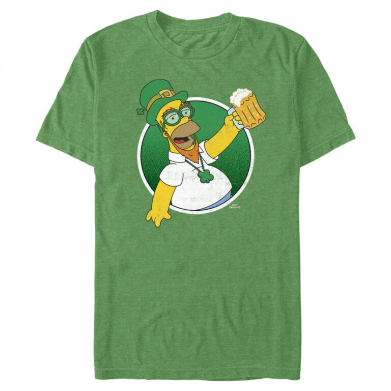 The Simpsons Leprechaun Homer T-Shirt