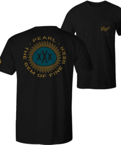 Pearl The Gem of Beer Front and Back Print T-Shirt