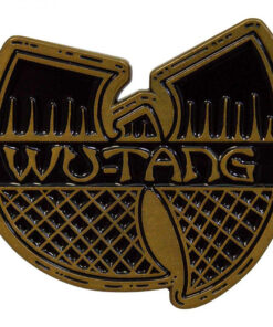 Wu-Tang Clan Black & Gold Logo Badge Pin