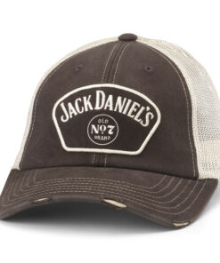 Jack Daniel's Old No. 7 Patch Distressed Trucker Hat