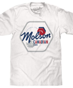 Molson Canadian Lager Hexagon Logo T-Shirt